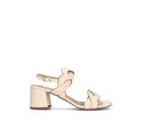 ALLESSENZA Sandalo donna burro in pelle 39
