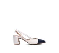 Allessenza Slingback Donna Panna Pu 774K028-BLUBUR