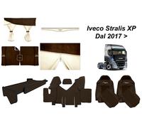 ALLESTIMENTO CABINA ELEGANCE MARRONE PER IVECO STRALIS XP AUTOMATIC 2017>
