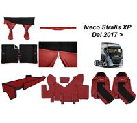 ALLESTIMENTO COMPLETO CABINA ELEGANCE ROSSO PER IVECO STRALIS XP AUTOMATIC 2017>