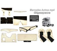 ALLESTIMENTO ELEGANCE BEIGE MERCEDES ACTROS MP4 GIGASPACE SEDILE PIEGHEVOLE