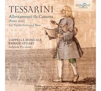 Carlo Tessarini Tessarini: Allettamenti Da Camera for Violin Solo and Bass (CD)