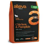 ALLEVA NATURAL DOG PUPPY CHICKEN AND PUMPKIN MEDIUM KG 0.800 - P00202