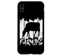 Allevamento Mucca Agricoltura Contadina Campo Custodia per iPhone XS Max