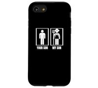 Allevare tuo figlio Mio figlio papà mamma Funny Farmer Custodia per iPhone SE (2020) / 7 / 8