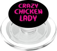 Allevatore Di Polli Crazy Chicken Lady PopSockets PopGrip per MagSafe
