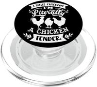 Allevo polli Sono letteralmente un tenero di pollo PopSockets PopGrip per MagSafe