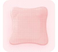 ALLEVYN delicato bordo, 10 x 10 cm, confezione da 10