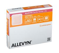 ALLEVYN Gentle Border Lite, 10cm x 10cm, Pack of 10