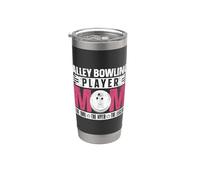 Alley Bowling Giocatore Mamma L'idolo Bowling Gioco Vicolo Bowling Bicchiere termico in acciaio inox doppia parete