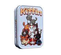 Alley Cat Games Kittin - Gioco di destrezza impilabile per Gatti | Quick Reflex Party & Family Card Game con pezzi colorati per gattini, destrezza da viaggio
