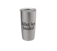 Allez Les Boules Citazione Palla Da Bocce Per Giocatore Di Bicchiere termico in acciaio inox doppia parete