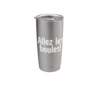 Allez Les Boules Citazione Palla Da Bocce Per Giocatore Di Bicchiere termico in acciaio inox doppia parete