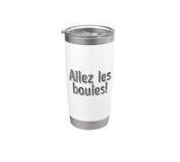 Allez Les Boules Citazione Palla Da Bocce Per Giocatore Di Bicchiere termico in acciaio inox doppia parete