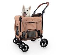 ALLFORWAN'S Life Ibiyaya Carrello per animali domestici, capacità di carico 25 kg, carrello per animali domestici, carro gigante dolce, carrello per animali domestici, pesca sporca