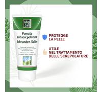 Allga San Pomata Antiscrepolature - Crema Mani Riparatrice e Piedi Secchi Screpolati 90 ml, Trattamento Idratante e Nutriente per la Pelle, con Azione Lenitiva Addolcente (Confezione da 2)