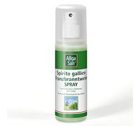 Allga San Spirito Gallico - Spray Massaggio Schiena, Gambe, Cervicale e Braccia 100 ml - Frizione Coadiuvante per la Pelle del Corpo ad Azione Balsamica e Rinfrescante, con Oli Essenziali