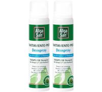 Allga San® Trattamento Piedi Deodorant Spray 2x100 ml Spray piedi