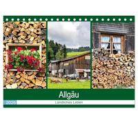 Allgäu - Landliches Leben (Tischkalender 2026 DIN A5 quer), CALVENDO Monatskalender: Idyllische Landschaften, liebevoll gestaltete Details zeigt die ... Wanderungen durch den Süden Deutschlandsr
