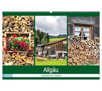 Allgäu - Landliches Leben (Wandkalender 2026 DIN A2 quer), CALVENDO Monatskalender: Idyllische Landschaften, liebevoll gestaltete Details zeigt die ... Wanderungen durch den Süden Deutschlandsr