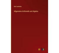 Allgemeine Arithmetik und Algebra