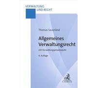 Allgemeines Verwaltungsrecht: mit Verwaltungsprozessrecht