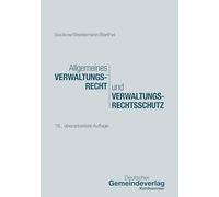 Allgemeines Verwaltungsrecht und Verwaltungsrechtsschutz