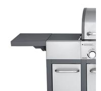 Allgrill Major Set Espansione: 2-teiliges Seitentisch-Set, Grigio, 49 X 33 CM