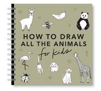 Alli Koch All the Animals: How to Draw Books for Kids with Dogs, (Anello, filo)