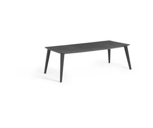 Allibert Lima 240, Tavolo da Esterno Adatto 8 Persone, Grigio (Grafite), 235 x 98 x 74 cm