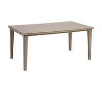 ALLIBERTFUTURA 209265 Tavolo da esterno Fisso Cappuccino L 165 cm