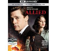 Allied (4K UHD + Blu-ray + Digital) (4K UHD Blu-ray) Brad Pitt Marion Cotillard