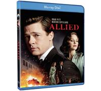 Allied (Blu-ray) Brad Pitt Robert Zemeckis Marion Cotillard
