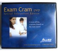 Allied California Real Estate School: EXAM CRAM DVD, Special Salesperson Edition [4-DVD set]