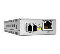 ALLIED TELESIS - Allied Telesis AT-MMC2000LX /LC-TAA-60 convertitore multimediale di rete 1000 Mbit /s 1310 nm Modalit singola Grigio