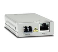 Allied Telesis Media Converter Mini LC Connect 1000BASE-SX Grigio