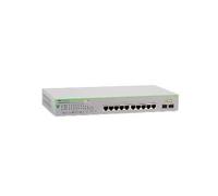 Switch di rete Allied Telesis GS950/10PS Gestito Gigabit Ethernet (10/100/1000) Supporto Power over (PoE) Verde, Grigio [AT-GS950/10PS V2-50]