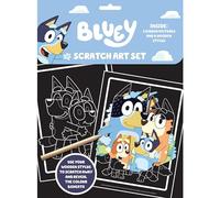 Alligator Bluey Scratch Art Set