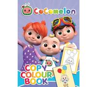 Alligator - CoComelon Copy Colour Book, Libri da colorare per bambini, CoComelon Book, CoComelon Coloring Book, Libri da colorare, Libri da colorare per bambini, Libro da colorare