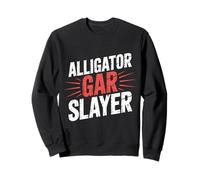 Alligator Gar Slayer Pescatore Pescatore |- Felpa