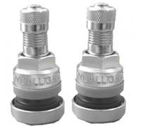 Alligator Metallo valvole 31 mm, Set di 2, Controllo Pressione Pneumatici TireMoni
