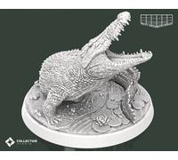 Alligator Miniatura Palude Coccodrillo Monster Figura per Ttrpg's Come D&D5e