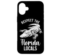 Alligator Rispetta le Everglades divertenti della Florida Locals Custodia per iPhone 16 Plus