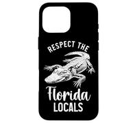 Alligator Rispetta le Everglades divertenti della Florida Locals Custodia per iPhone 16 Pro Max