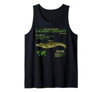 Alligator Swampy Chompy Funny Reptile Fact File Guide Umorismo Canotta