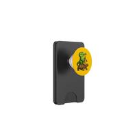 Alligatore Equitazione Una Tartaruga Suona Sassofono PopSockets PopWallet per MagSafe
