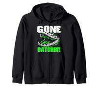 Alligatore Gnone Gatorin Coccodrillo Felpa con Cappuccio