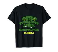 Alligatore In Florida Palude Everglades Parco Nazionale Viaggio Maglietta
