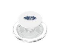 Alligatore Minimal Alligator Occhi Sopra Acqua Amante Rettile Alligatore PopSockets PopGrip per MagSafe