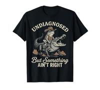 Alligatore Rana Cowboy Non diagnosticato ma Qualcosa Non va Maglietta